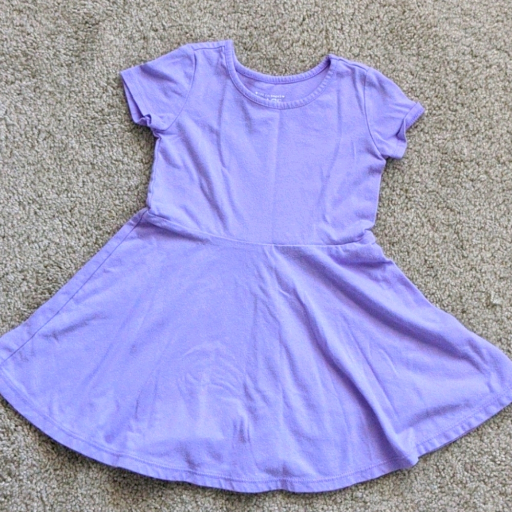 Purple Skater Dress 2t